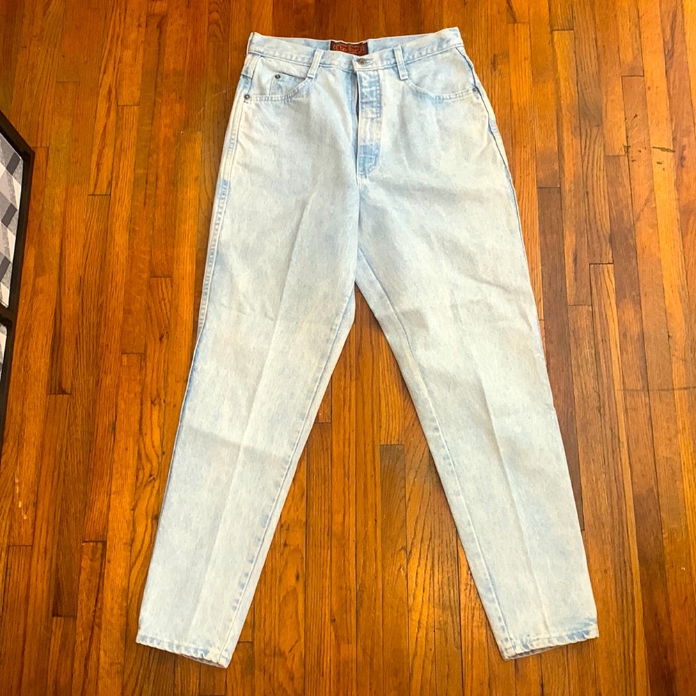Vintage Bonjour high rise jeans